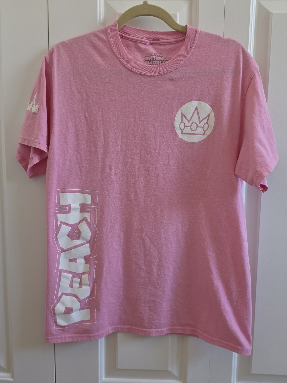 Universal Nintendo Princess Peach Pink Short-Sleeve Tee